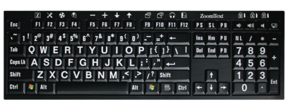 Picture of ZoomText Keyboard