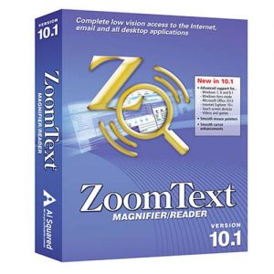 ZoomText Magnifier/ScreenReader Software ESD