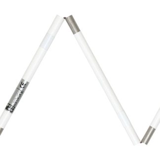 White cane - Folding (5 sections) Aluminium